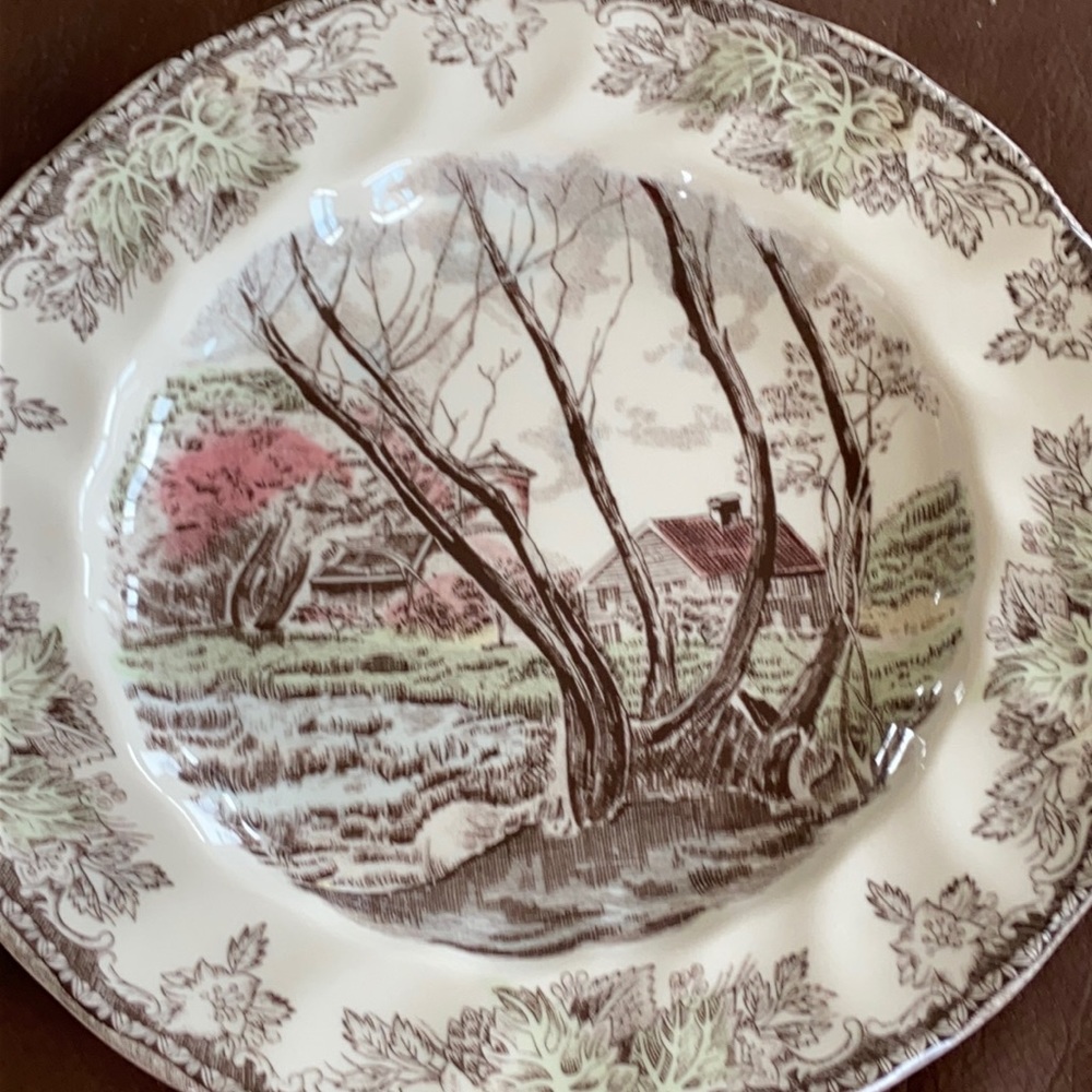NEW Johnson Brothers Friendly Village Plate ENGLAND